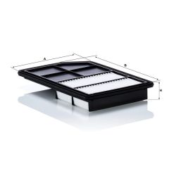 C 31 038 FILTR POWIETRZA MANN FILTER