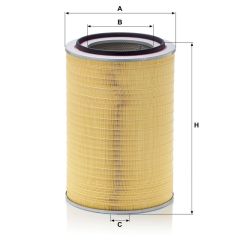C 33 1840/1 AIR FILTER MANN FILTER