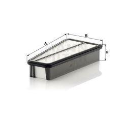 C 35 004 ВОЗДУШНЫЙ ФИЛЬТР MANN FILTER