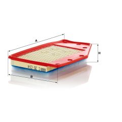 C 35 014 AIR FILTER MANN FILTER