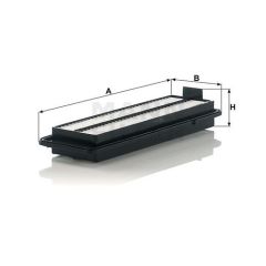C 37 005 AIR FILTER MANN FILTER