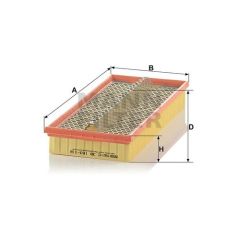 C 38 163/1 AIR FILTER MANN FILTER