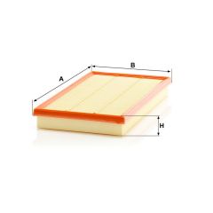 C 43 002 AIR FILTER MANN FILTER