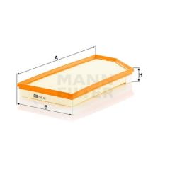 C 45 004 FILTR POWIETRZA MANN FILTER