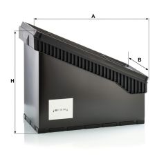 C 50 003 AIR FILTER MANN FILTER