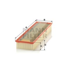 C 60 345 AIR FILTER MANN FILTER