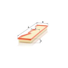 C 61 002 AIR FILTER MANN FILTER