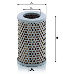 C 712 AIR FILTER MANN FILTER