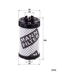 H 6007 Z FILTR HYDRAULICZNY MANN FILTER