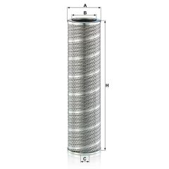 HD 13 110 HYDRAULIC FILTER MANN FILTER