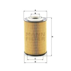 HU 1291/1 Z FILTR OLEJU MANN FILTER