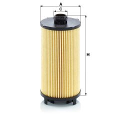 HU 12 013 Z OIL FILTER MANN FILTER