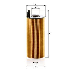 HU 6014 z OIL FILTER MANN FILTER