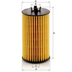 HU 6018 Z FILTR OLEJU MANN FILTER