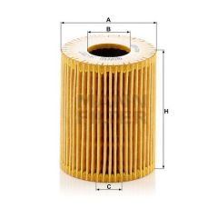 HU 7017 Z FILTR OLEJU MANN FILTER