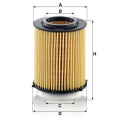 HU 7044 z FILTR HYDRAULICZNY MANN FILTER