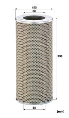 H 15 222/2 FILTR OLEJU MANN FILTER