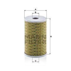 H 932/2 T FILTR OLEJU MANN FILTER
