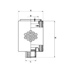 LE 3003 OIL SEPARATOR MANN FILTER