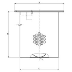 LE 51 001 x SEPARATOR MANN FILTER