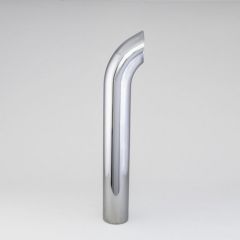 P208375 STACK PIPE, CURVED 5 IN (127 MM) OD X 36 IN (914 MM) CHROME DONALDSON