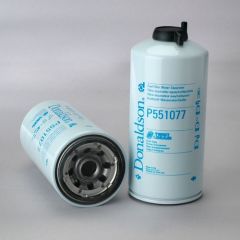 P551077 FUEL FILTER, WATER SEPARATOR SPIN-ON TWIST&DRAIN DONALDSON