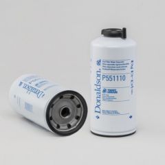 P551110 FUEL FILTER, WATER SEPARATOR SPIN-ON TWIST&DRAIN DONALDSON