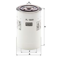 PL 150/31 x FILTR PALIWA MANN FILTER