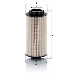 PU 10 035 Z FILTR PALIWA  MANN FILTER