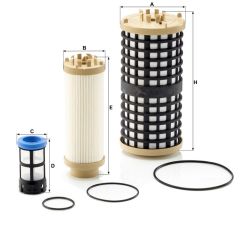 PU 11 005-3Z ТОПЛИВНЫЙ ФИЛЬТР MANN FILTER