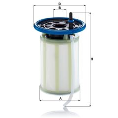 PU 7019 FUEL FILTER MANN FILTER