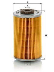 P 707 N ТОПЛИВНЫЙ ФИЛЬТР MANN FILTER