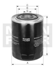 W 7054 OIL FILTER MANN FILTER