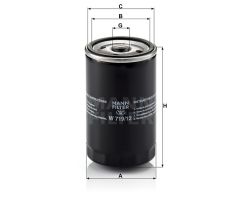 W 719/12 FILTR OLEJU MANN FILTER