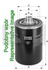 WD 962/9 МАСЛЯНЫЙ ФИЛЬТР MANN FILTER