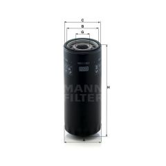 WD 11 003 ГИДРАВЛИЧЕСКИЙ ФИЛЬТР MANN FILTER