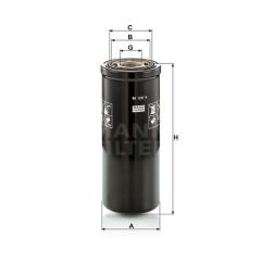 WH 1257/4 FILTR HYDRAULICZNY MANN FILTER