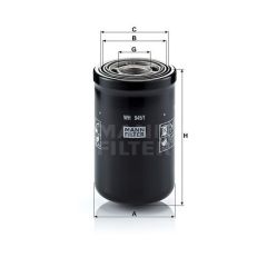 WH 945/1 FILTR HYDRAULICZNY MANN FILTER