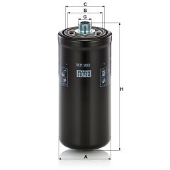 WH 960 FILTR HYDRAULICZNY MANN FILTER