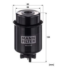 WK 8169 FUEL FILTER MANN FILTER