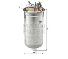 WK 853/12 FUEL FILTER MANN FILTER