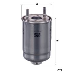 WK 10 041 z ТОПЛИВНЫЙ ФИЛЬТР MANN FILTER