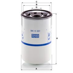 WK 11 051 FILTR PALIWA MANN FILTER