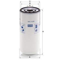 WK 11 055 FILTR PALIWA ТОПЛИВНЫЙ ФИЛЬТР MANN FILTER