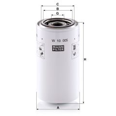 W 10 005 FILTR HYDRAULICZNY MANN FILTER