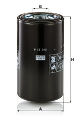 W 13 010 FILTR OLEJU MANN FILTER